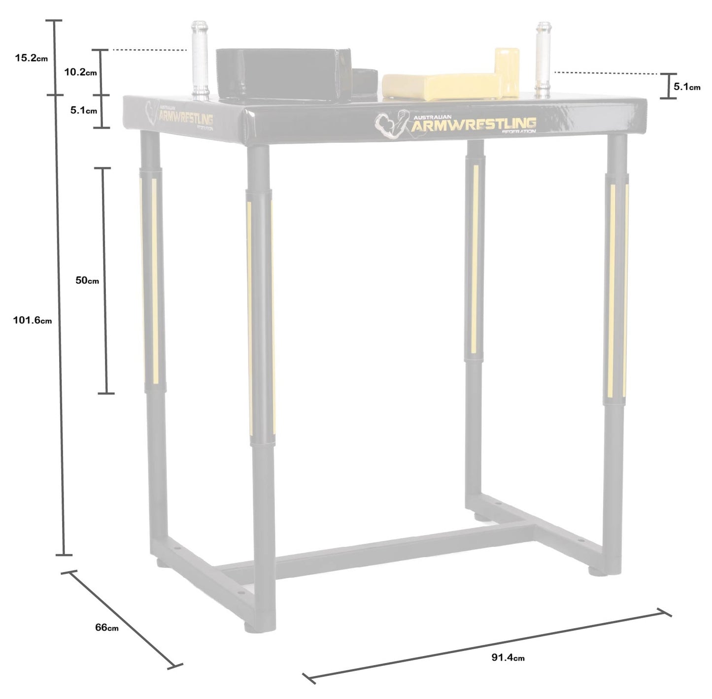 Australian Armwrestling Federation - Customised ArmKing Competition Table