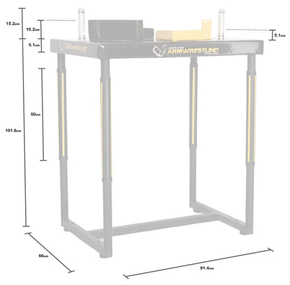 Australian Armwrestling Federation - Customised ArmKing Competition Table