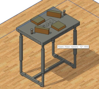 Australian Armwrestling Federation - Customised ArmKing Competition Table
